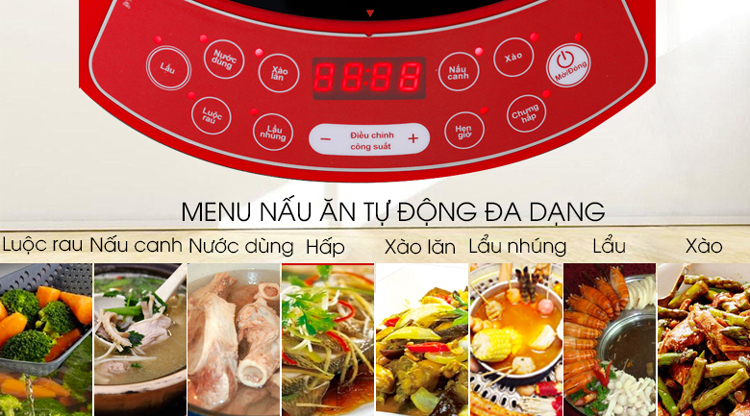 Bếp điện từ Midea MI-B2118DH