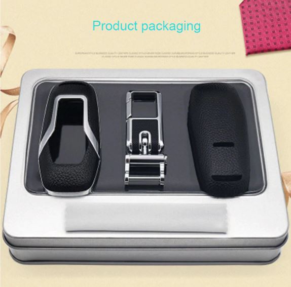 Car Accessories Top Layer Leather Car Key Case Keychain For Ford 15-17 EDGE/13-16 new Mondeo 2.0L/16-17 Explorer 2.3 T Car Accessories Top Layer Leather Car Key Case Keychain For Ford 15-17 EDGE/13-16 new Mondeo 2.0L/16-17 Explorer 2.3 T