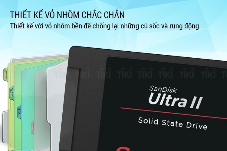 Ổ Cứng SSD SanDisk Ultra II 240GB (Up to 550/500 MB/s)