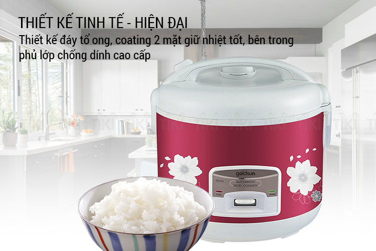 Nồi Cơm Điện Goldsun GR-2181 (1.8 Lít) - Hàng chính hãng