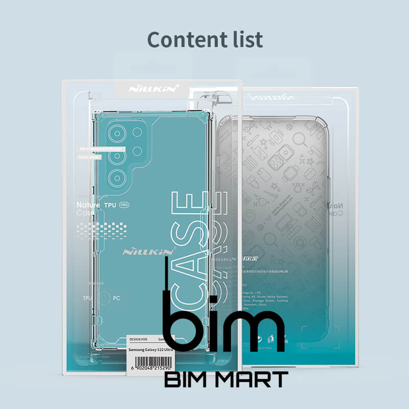 Ốp lưng dành cho Samsung S22 Ultra dẻo chống sốc Nillkin TPU Pro - Hàng Chính Hãng