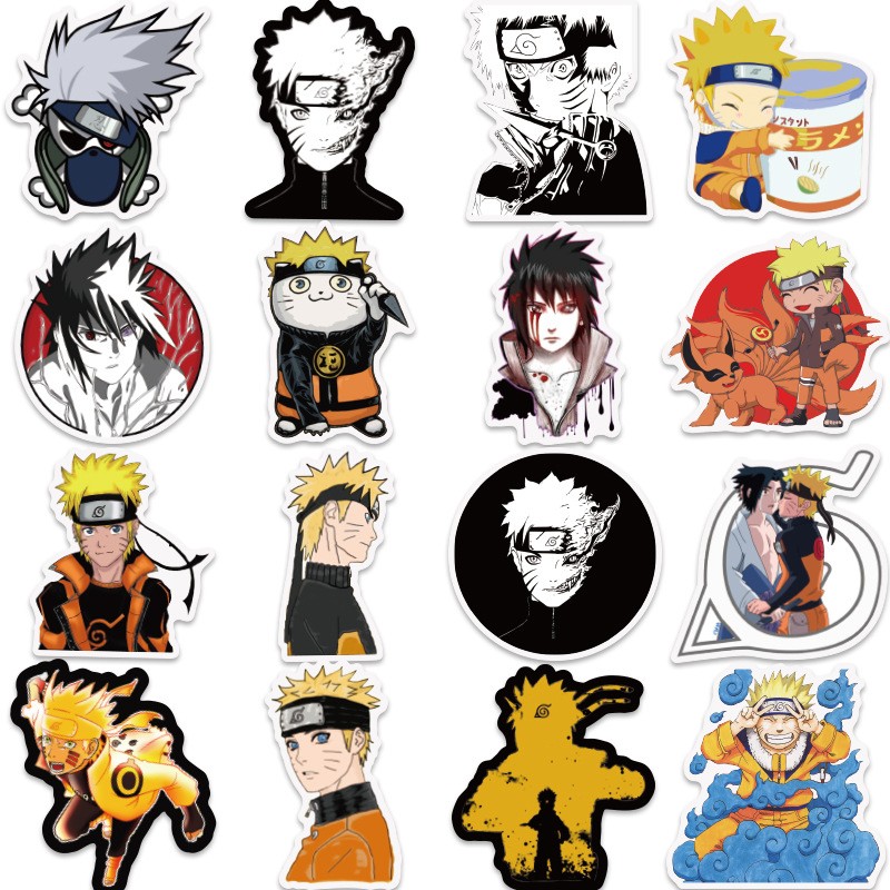 Mua Bộ 100 miếng Sticker hình dán Naruto SetB | Tiki
