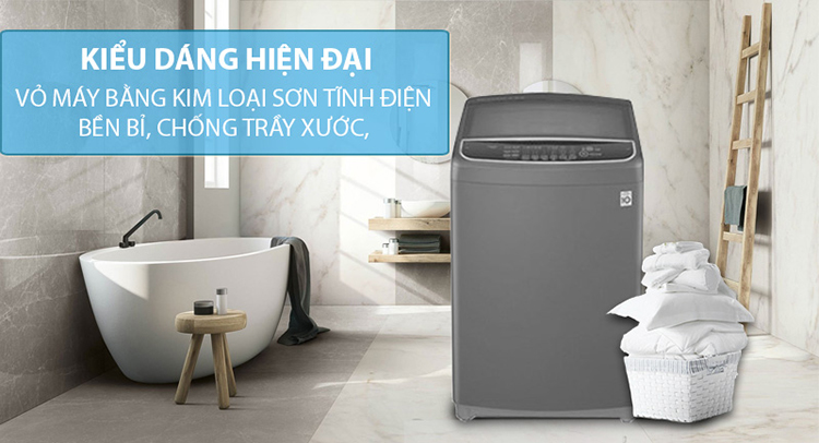 Máy giặt LG Inverter 9kg T2109VSAB - Chỉ giao HCM