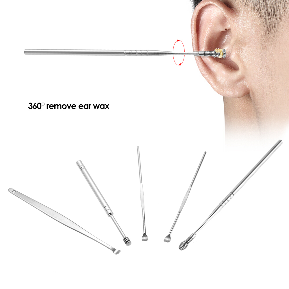 Bộ 5 Dụng Cụ Lấy Ráy Tai Bộ 5 Dụng Cụ Lấy Ráy Tai