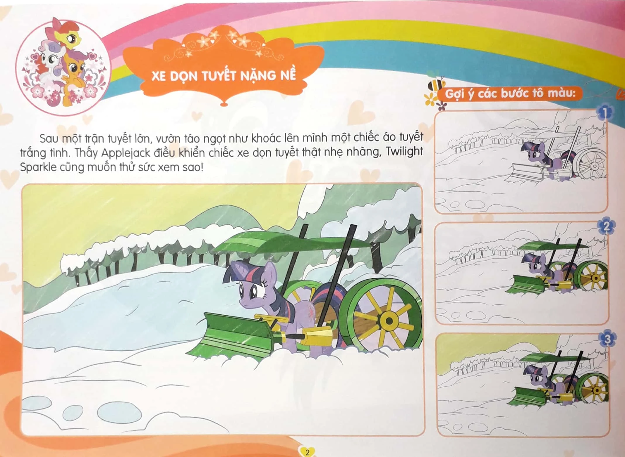 Bộ Sách My Little Pony - Tô Màu Sáng Tạo 4Q (Bộ 4 Cuốn)
