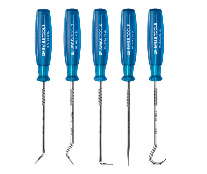 Dụng Cụ Lấy Vòng Roong, Lấy Gioăng, Phớt Pick Tools PB Swiss Tools - PB 7685.SET / PB 7684.CN