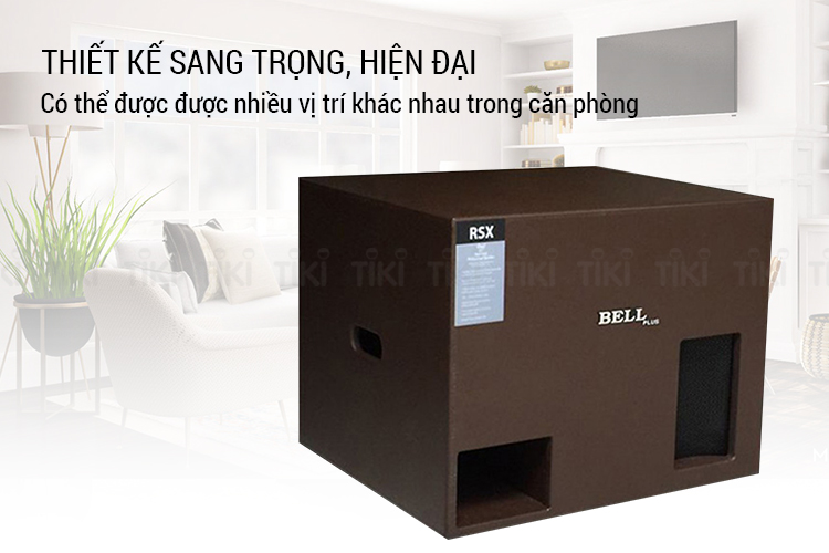 Loa sub điện 4 tấc BELLPlus hỗ trợ cho dàn karaoke gia đình