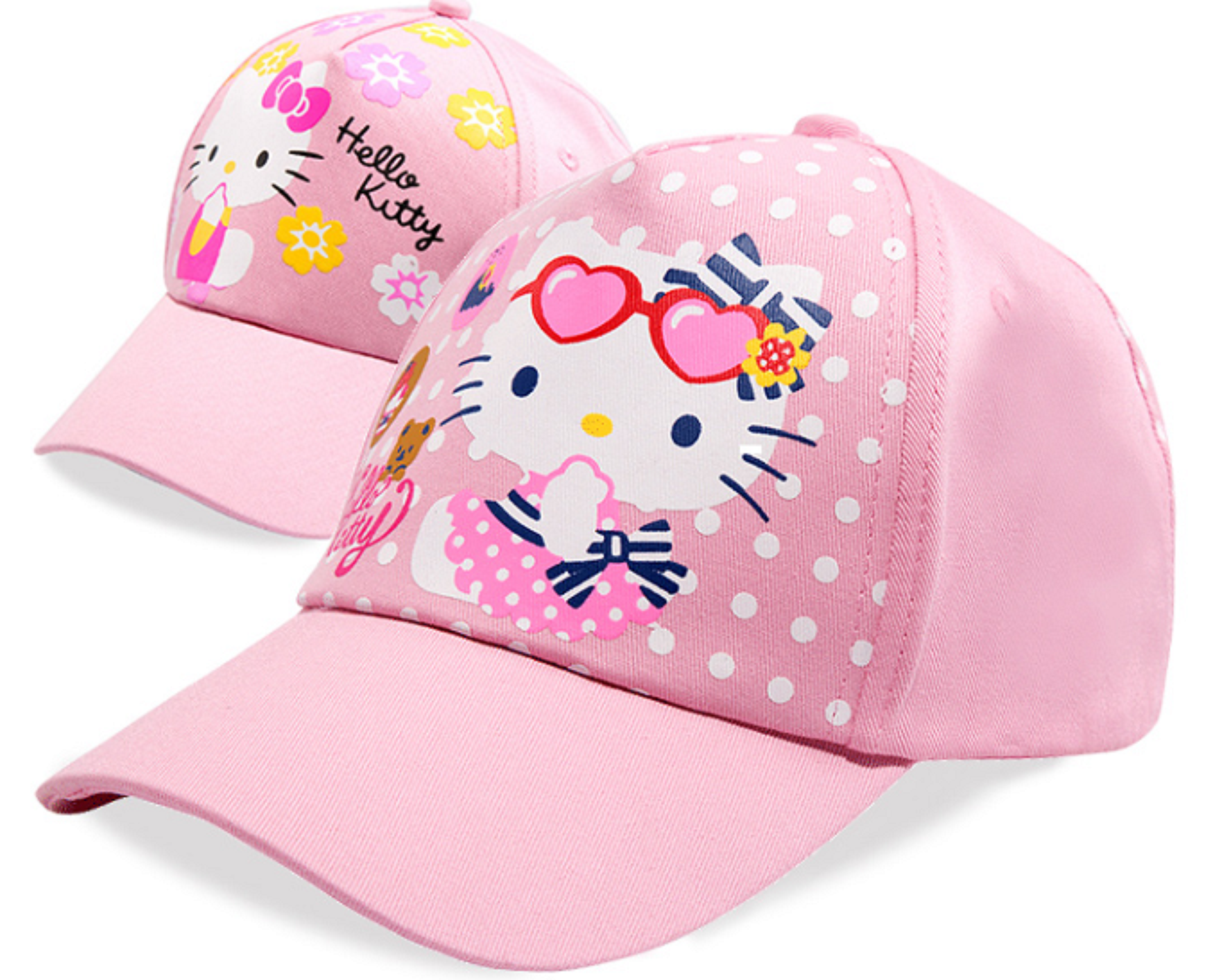 HELLO KITTY Hello Kitty Hat Children Baseball Cap Girls Sun Hat Sun Hat Student Beanie YQKTHY-N008025P Pink 52CM