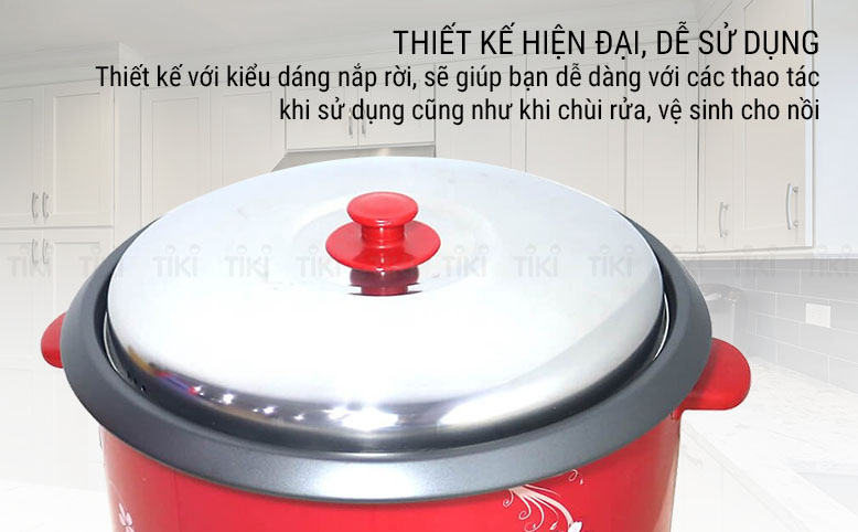 Nồi cơm điện nắp rời Bigsun 4.6 Lít BR-46- hàng chính hãng