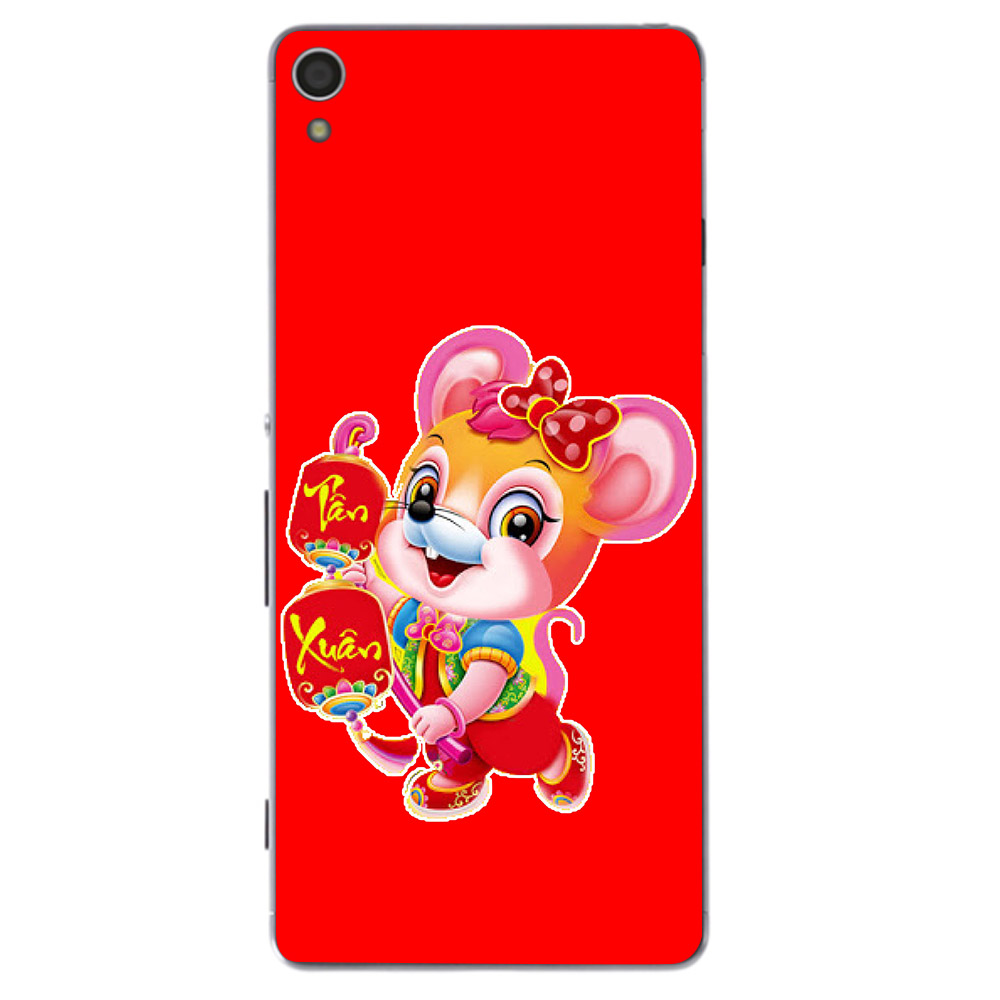 Ốp điện thoại dành cho máy Sony Xperia XA1 - Chuột chúc tết mã 02 MS CCTM02