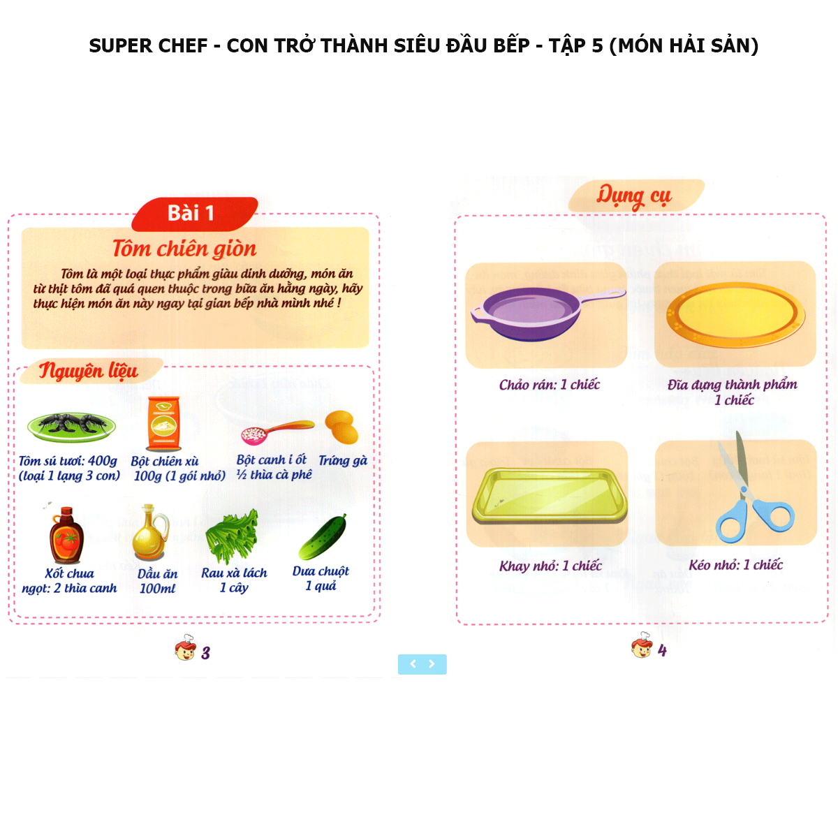 cac mon hai san