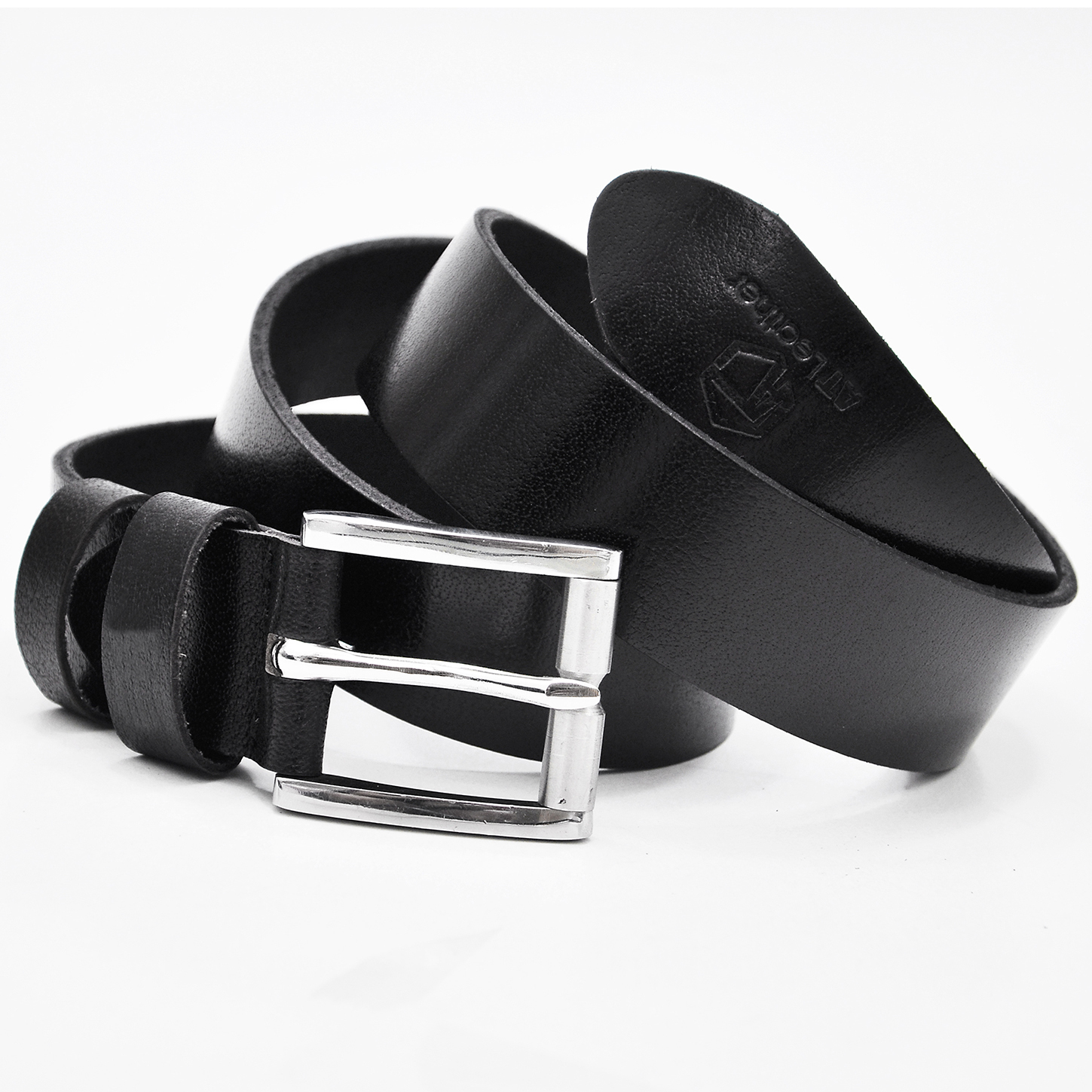 Thắt lưng nam da bò AT Leather Khóa Kim inox cao cấp