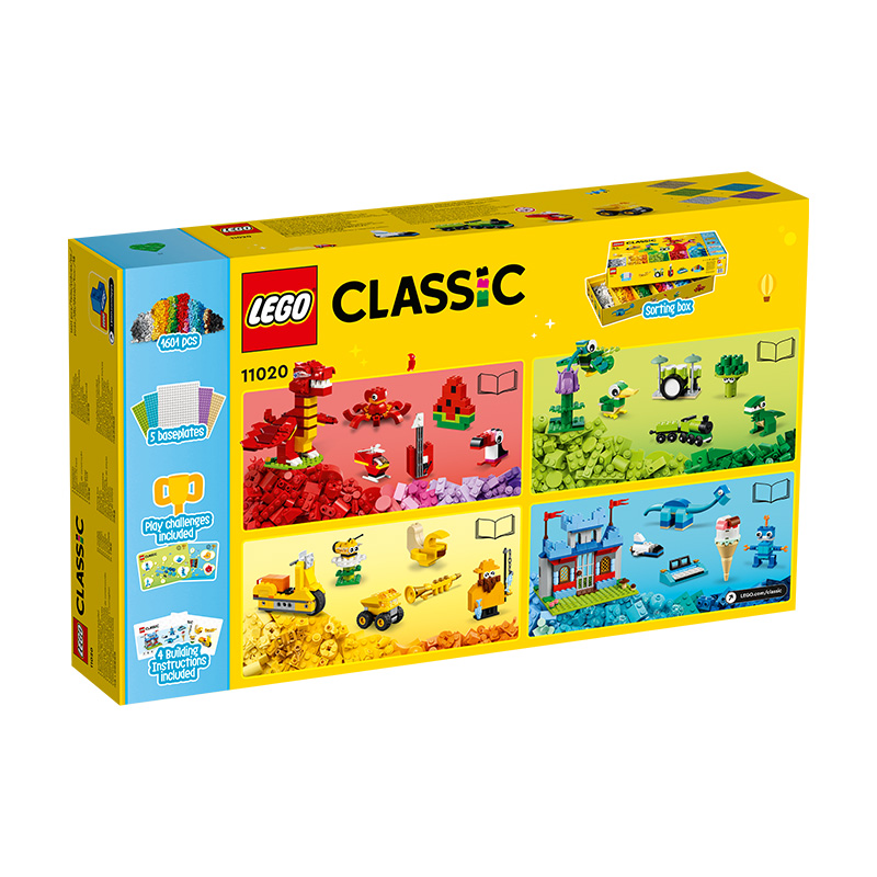 Thùng Gạch Classic Sáng Tạo Lego Olixvn