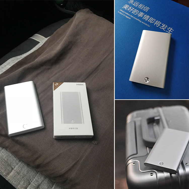 Xiaomi MIIIW Credit Card BoHolder Mini ID Card BoAluminium Business Credit Card Case Bank Pocket Purse Wallet for