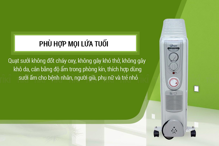 Máy Sưởi Dầu FujiE OFR5513