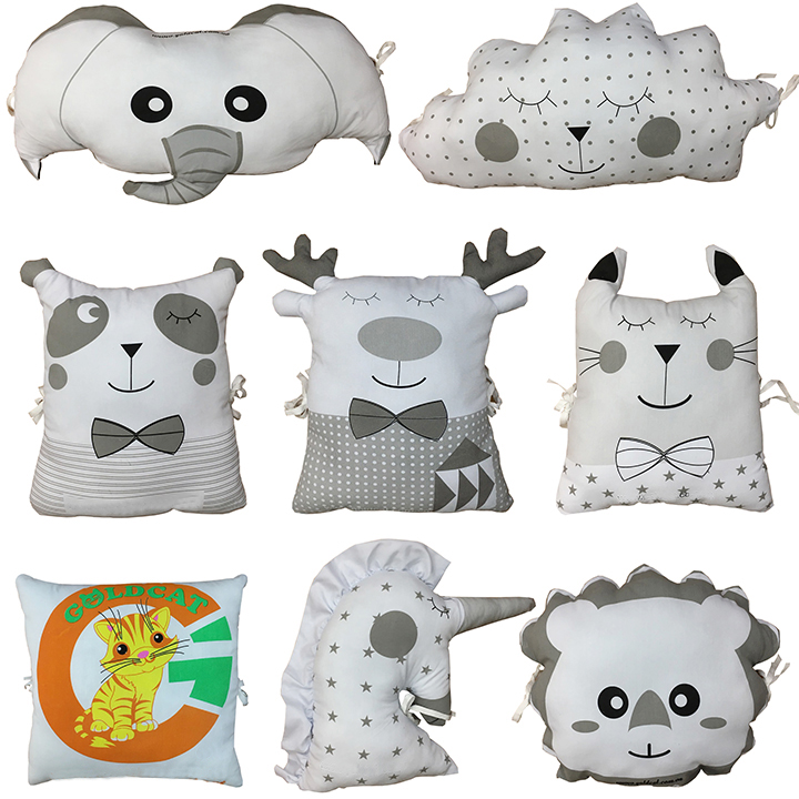 Phụ kiện cũi cho bé - Quây gối thú