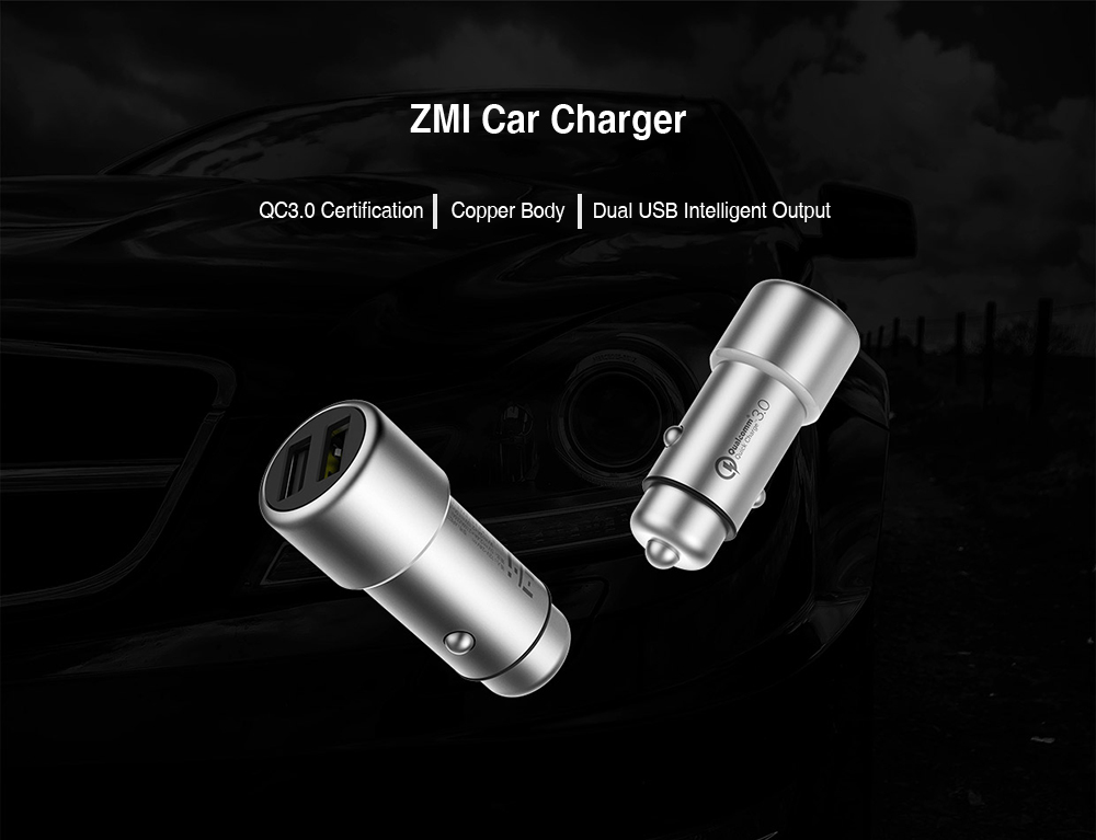 Tẩu Sạc Xe Ô Tô QuickCharge 3.0 Xiaomi
