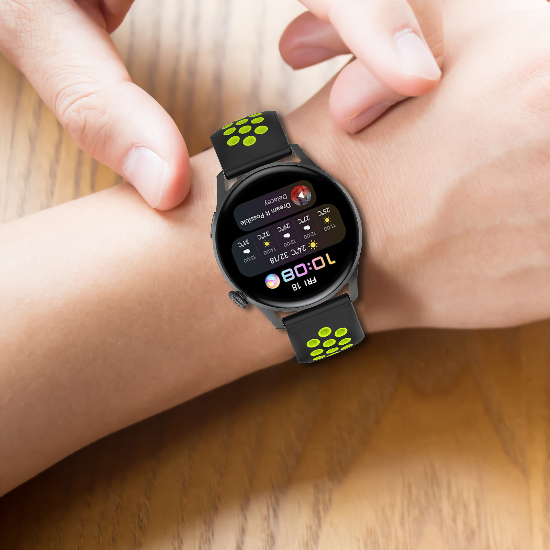 Dây đeo cho Huawei Watch 4/ 4 Pro/ 3/ 3 Pro - Dây thể thao 2 màu (DSK-2)