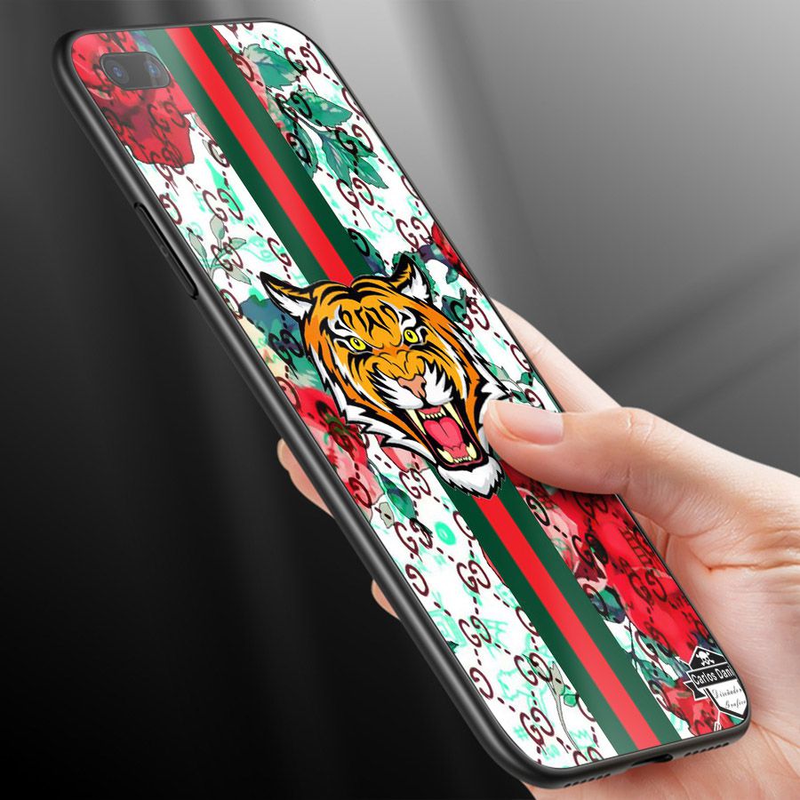 Ốp kính cường lực dành cho điện thoại Oppo A3S/A5/realme C1 - ảnh độc đáo - doc007