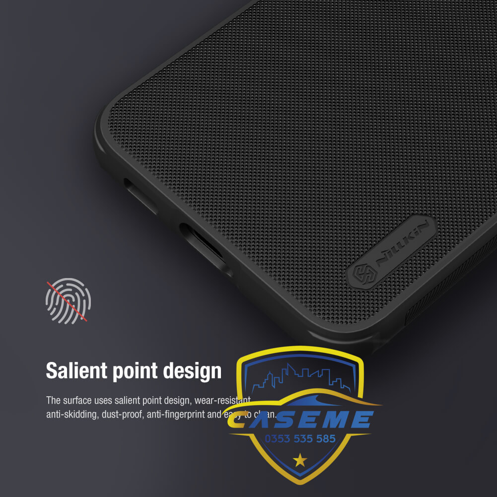 Ốp lưng dành cho Samsung S22 Plus hàng chính hãng Nillkin dạng sần
