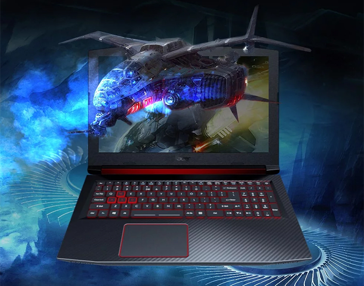 Laptop Acer Nitro 5 AN515-52-53PC NH.Q3MSV.00B (Core i5-8300H/ 8GB DDR4 2666MHz/ 512GB SSD M.2 PCIE/ GTX 1050 4GB/ 15.6 FHD IPS/ Win10) - Hàng Chính Hãng