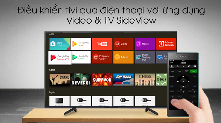 Android Tivi Sony 43 inch 4K UHD KD-43X8000G