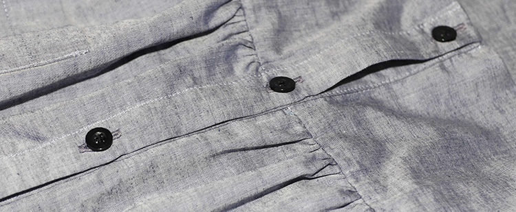 Đầm Bé Gái Sát Nách Khuy Cài Trước KIKA GND-0012