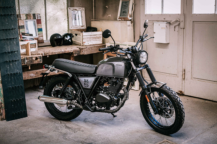 Xe Brixton Classic BX125 (Xám)