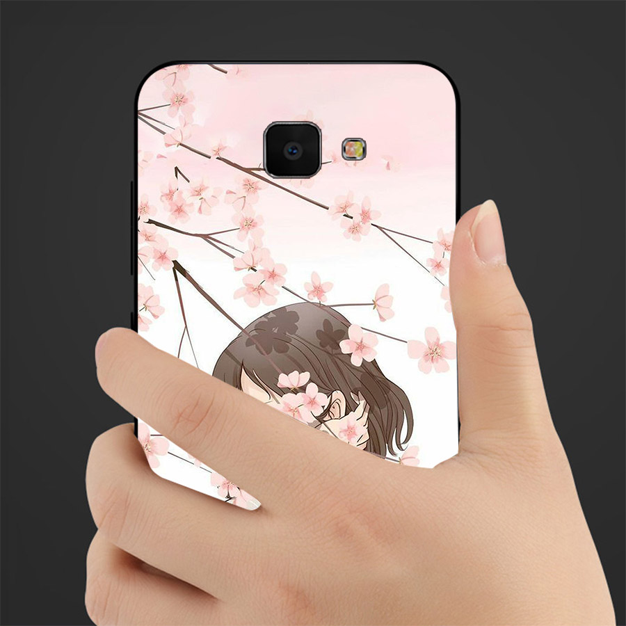 Ốp lưng điện thoại Samsung Galaxy A7 2017 - Cô gái dưới hoa MS ACTDA006