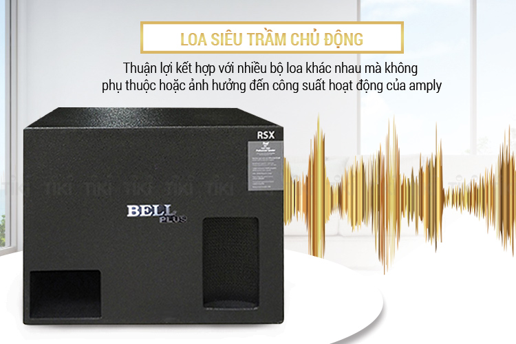 Loa Sub Điện Siêu Trầm 4 Tấc Bell Plus