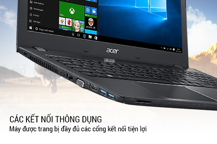 Laptop ACER AS E5-575G-37WF NX.GDWSV.006 Core i3-7100U/Win10 15.6 inch - Hàng Chính Hãng