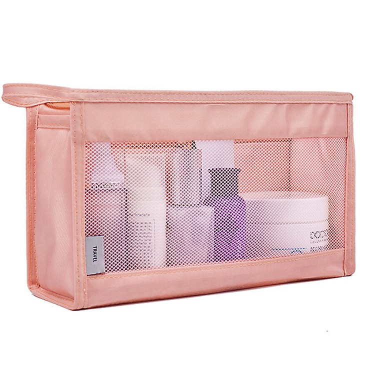 Túi Đựng Mỹ Phẩm Du Lịch Kawano Hồng/Xám 2008