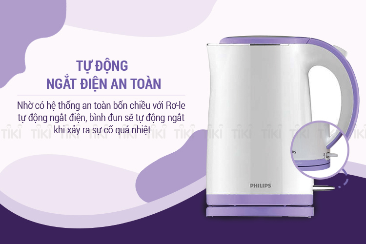 Bình Đun Siêu Tốc Philips HD9312 (1.7L)