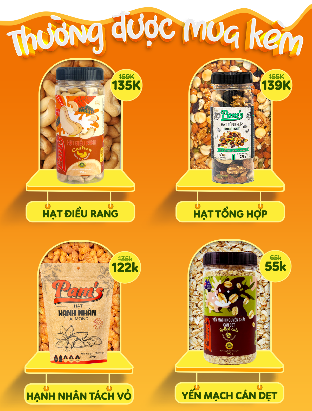 Hạt Macca Úc Nứt Vỏ Pams [Tặng kèm khui hạt] Macca Hữu Cơ Nhập Khẩu Úc, Hạt A Size 25-28