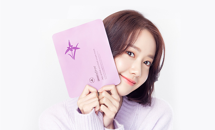 Mặt nạ dạng kem ngăn ngừa lão hóa sớm từ hoa lan Innisfree Jeju Orchid Enriched Cream Mask - 131170973