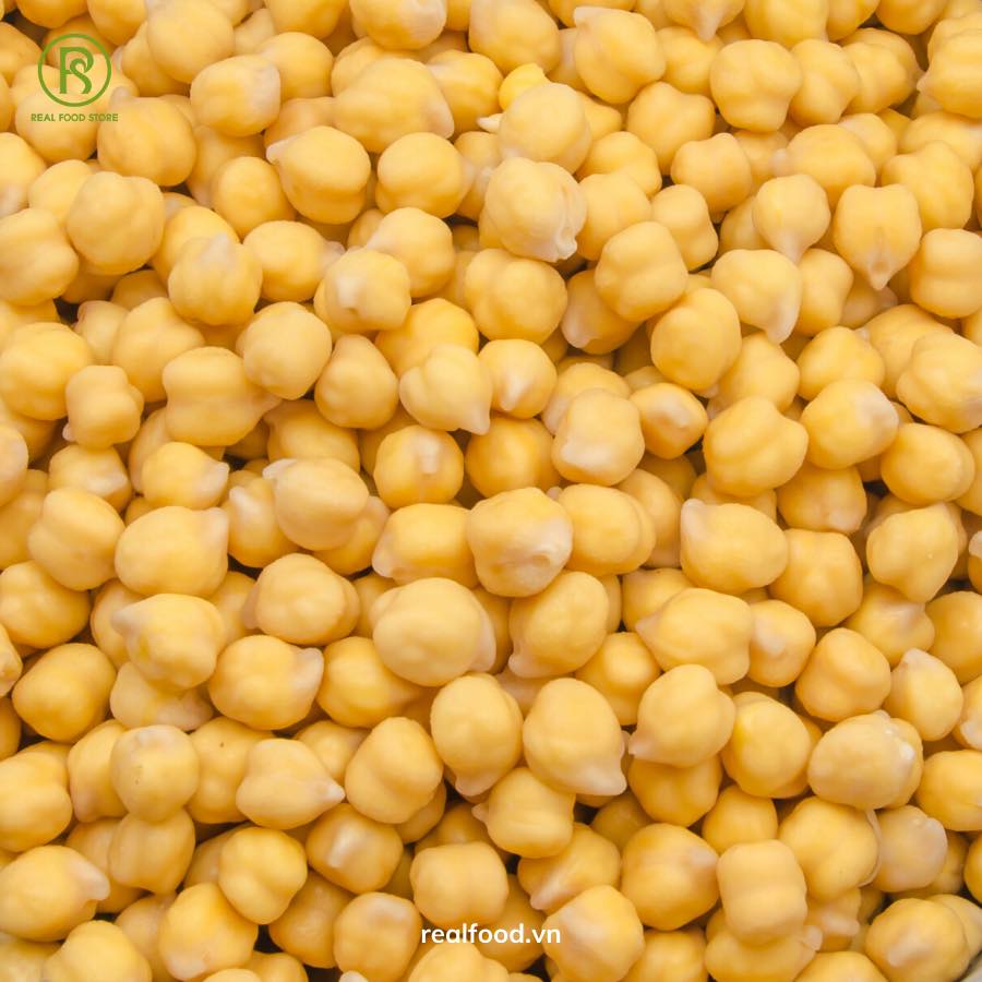 Đậu Gà Trắng Real Food Làm Salad, Hầm & Nấu Ăn Giàu Protein & Chất Xơ