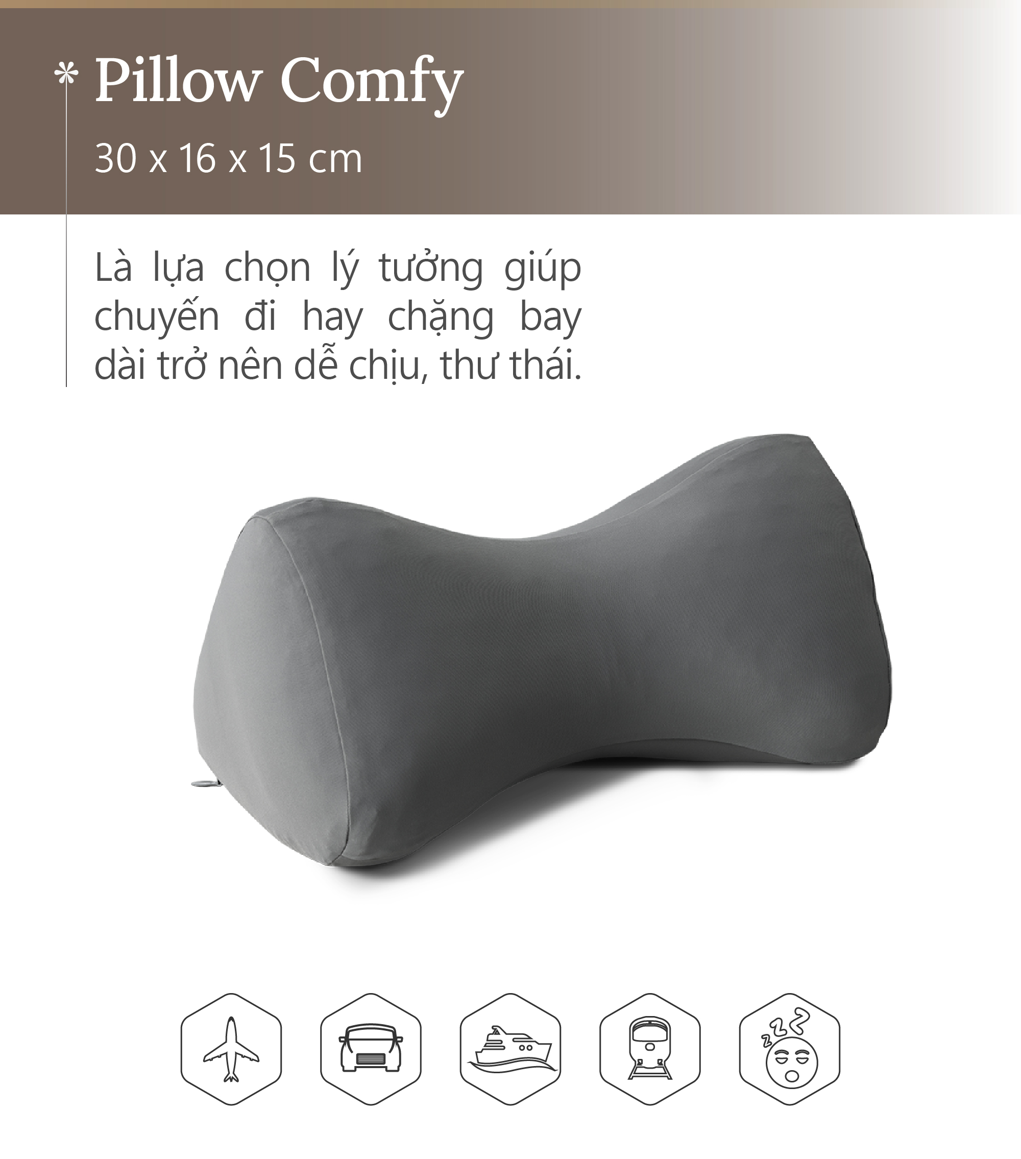 Gối Kymdan Pillow Comfy