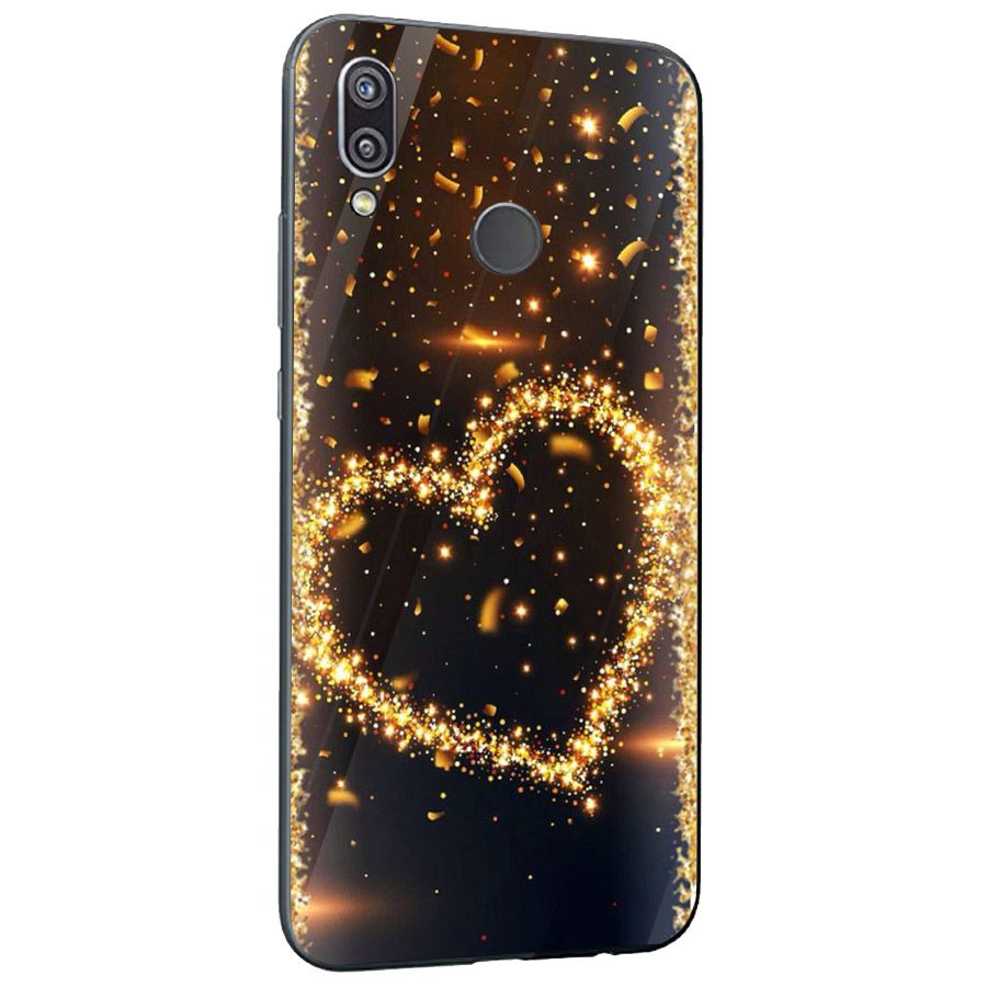 Ốp kính cường lực cho điện thoại Huawei NOVA 3E/P20 LITE - trái tim tình yêu MS LOVE059