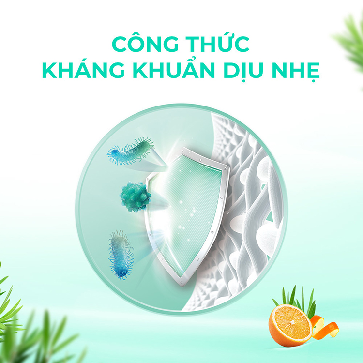 Combo 2 Nước xả vải em bé Comfort Kháng Khuẩn Dịu Nhẹ Túi 2.4L