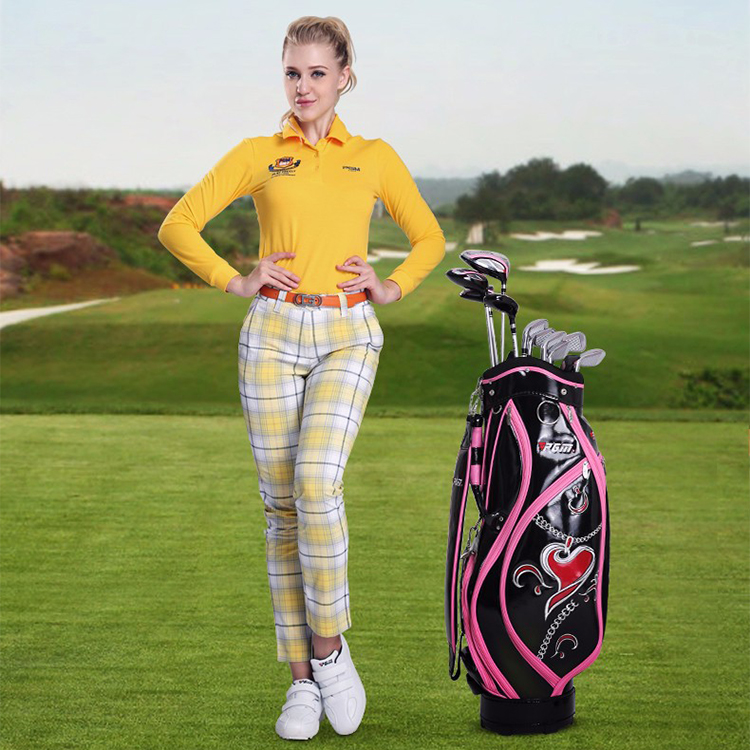 Quần Golf Nữ Caro PGM Golf Clothes KUZ009