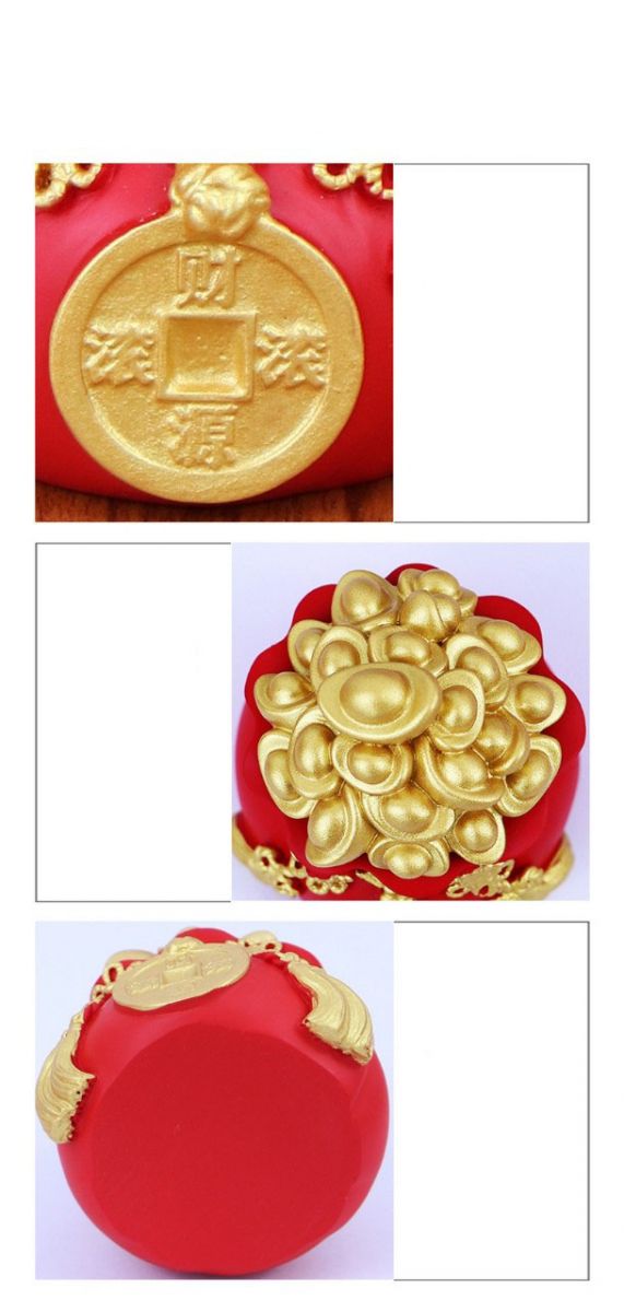 Túi Đỏ Vàng Thần Tài Chiêu Tài Lộc