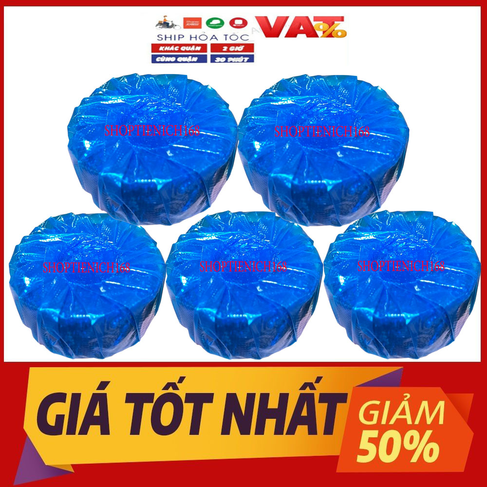 Viên tẩy sạch và làm thơm xanh Hando 5 viên Value Pack