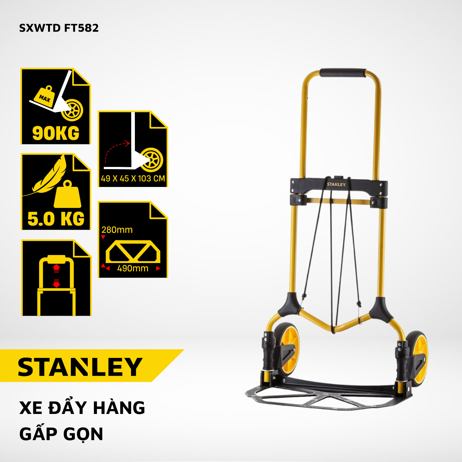 xe day hang 2 banh gap gon Stanley FT582