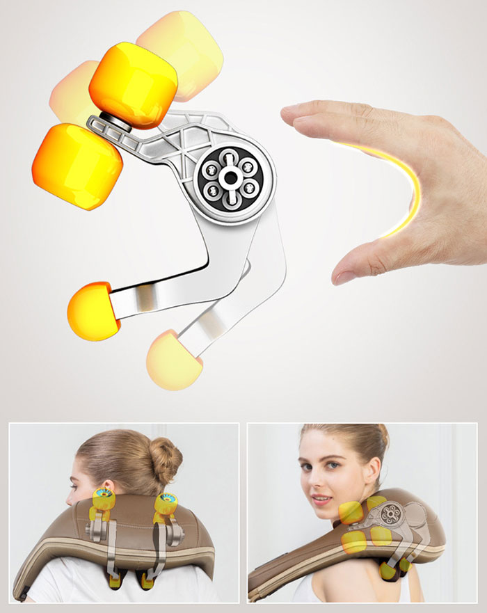 Máy massage xoa bóp dây ấn MZ-666C