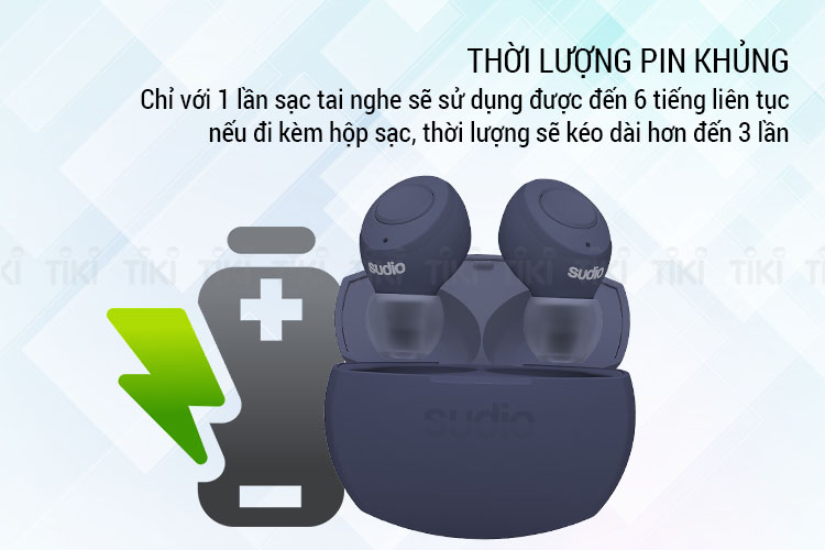Tai Nghe Bluetooth True Wireless Sudio R Tolv - Hàng Chính Hãng