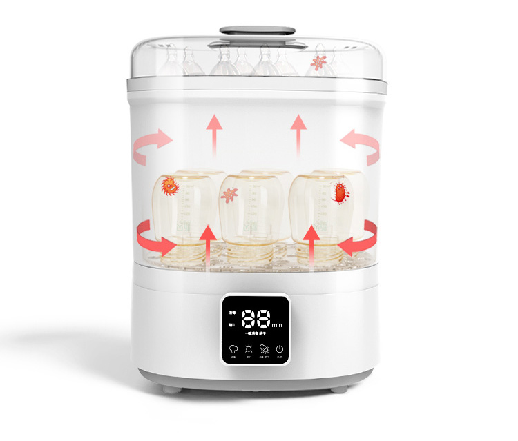 Bình Sữa Tiệt Trùng Với Hệ Thống Lọc Không Khí Khô Xinbei 8006