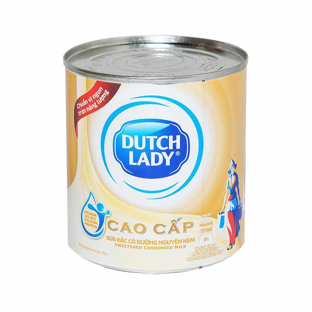 Sữa đặc có đường Dutch Lady cao cấp 380g