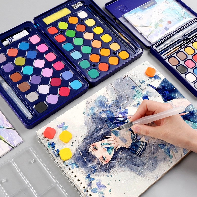 Vẽ hình cute đáng yêu với màu xanh dương Vẽ tranh thư giãn mỗi ngày  Draw  so cute 111  YouTube