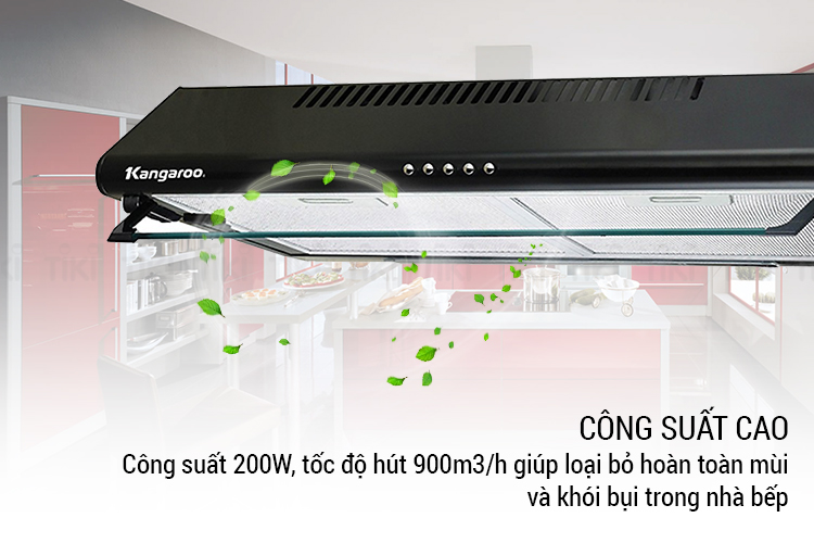 Máy Hút Mùi Cổ Điển Kangaroo KG521 Size 70cm - Hàng chính hãng