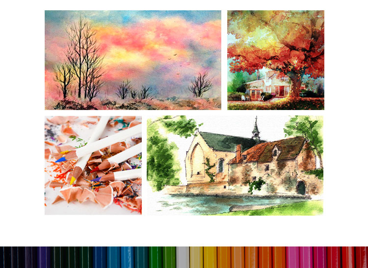 Hộp Bút Chì Màu Chuyên Nghiệp True Color (TRUECOLOR) 2399 108 Màu 1 Hộp